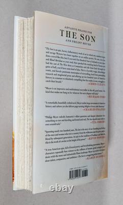 Philipp Meyer / The Son A Novel Signed 1st Edition 2013