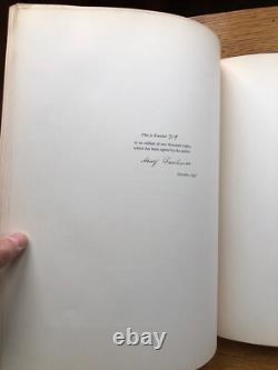 Pictorial Artistry Adolf Fassbender Signed 1st Edition 1937 Limited Ed