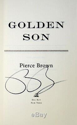 Pierce Brown SIGNED Golden Son Advanced Uncorrected Proof VERY RARE Red Rising 2