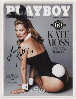 Playboy 60th Anniversary Framed Signed / N of 100 by Kate Moss, Marc Jacobs