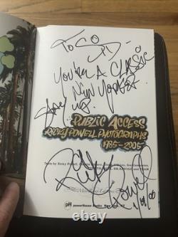 Public Access Ricky Powell Photographs 1985-2005 Signed / 1st Edition Personal