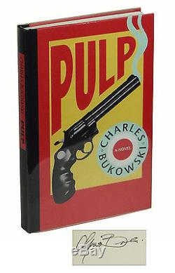 Pulp by CHARLES BUKOWSKI SIGNED First Edition 1994 Black Sparrow Press 1st