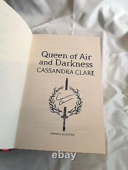 Queen of Air and Darkness Waterstones Exclusive Rune Edition HAND & Stamp Signed