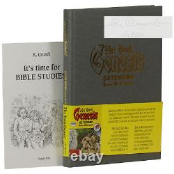 R Crumb, Robert / Het Boek Genesis Getekend Signed Numbered 1st Edition 2009