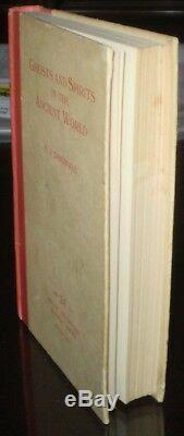 RARE, 1930, SIGNED, 1st, DINGWALL, GHOSTS & SPIRITS IN THE ANCIENT WORLD, OCCULT