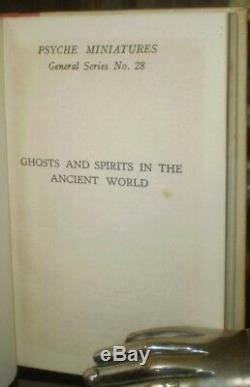 RARE, 1930, SIGNED, 1st, DINGWALL, GHOSTS & SPIRITS IN THE ANCIENT WORLD, OCCULT