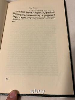 RARE 1954 FDR Meets Ibn Saud William Eddy, Limited Signed HC 1st Edition