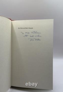 RARE DOUBLE SIGNED 1st ED Red Moon and Black Mountain by Joy Chant