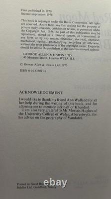 RARE DOUBLE SIGNED 1st ED Red Moon and Black Mountain by Joy Chant