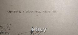 RARE Dictionary of ANCIENT Greek language 1949 1st edition+signed