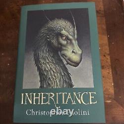 RARE INHERITANCE SIGNED AUTOGRAPHED Christopher Paolini 1st Edition 1st Printing