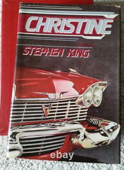 RARE-Limited Signed 1st Ed. CHRISTINE-Stephen King-Donald Grant Pub. #21/1000