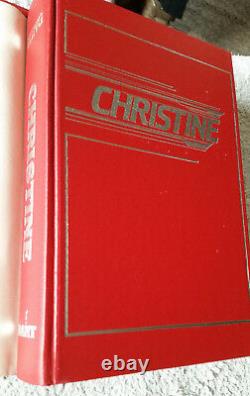 RARE-Limited Signed 1st Ed. CHRISTINE-Stephen King-Donald Grant Pub. #21/1000