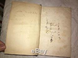 RARE SIGNED 1853 Pro-Slavery Argument As Maintained by. Southern States 1st Ed