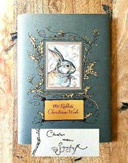 RARE SIGNED 1ST / 1ST EDITION of MR RABBIT'S CHRISTMAS WISH. CHARLES VAN SANDWYK