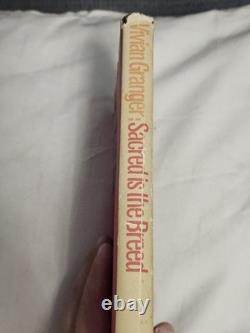 RARE SIGNED 1ST EDITION Sacred is the Breed Vivian Granger (1968) ZA history