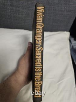 RARE SIGNED 1ST EDITION Sacred is the Breed Vivian Granger (1968) ZA history