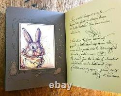 RARE SIGNED 1ST EDITION of MR RABBIT'S SYMPHONY OF NATURE by CHARLES VAN SANDWYK