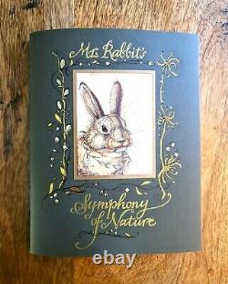 RARE SIGNED 1ST EDITION of MR RABBIT'S SYMPHONY OF NATURE by CHARLES VAN SANDWYK