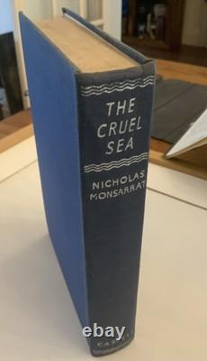 RARE SIGNED 1st Edition The Cruel Sea Nicholas Monsarrat Cassell 1951 UK HB