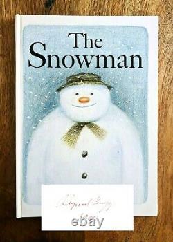 RARE SIGNED EDITION of THE SNOWMAN by RAYMOND BRIGGS. 1ST EDITION / 8TH PRINTING