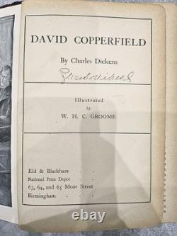 RARE Signed Charles Dickens, David Copperfield (1851) in Good Condition