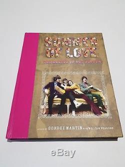 RARE Verified Signed Summer Of Love Sgt Pepper George Martin Hardcover 2006
