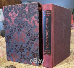 RED DRAGON Signed SUNTUP PRESS Limited Edition THOMAS HARRIS Hannibal NUMBERED