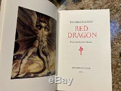 RED DRAGON Signed SUNTUP PRESS Limited Edition THOMAS HARRIS Hannibal NUMBERED