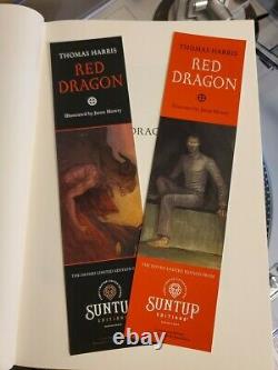 RED DRAGON by THOMAS HARRIS SUNTUP SIGNED ARTIST GIFT EDITION AGE OOP