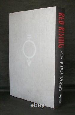 RED RISING Pierce Brown US SIGNED LTD NUMBERED 1st ED HB/DJ Subterranean Press