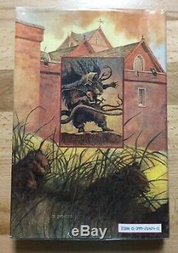 REDWALL Brian Jacques HB/DJ 1st Print SIGNED Philomel 1986