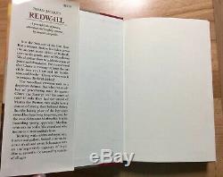 REDWALL Brian Jacques HB/DJ 1st Print SIGNED Philomel 1986