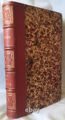 RENAN, Vie de Jesus (Life of Jesus) 1863 FIrst Edition SIGNED (PMM 352)