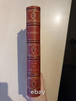 RENAN, Vie de Jesus (Life of Jesus) 1863 FIrst Edition SIGNED (PMM 352)