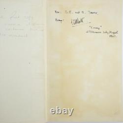 ROLT, L. T. C High Horse and Riderless. 1947 1st Edition /1st Imp SIGNED