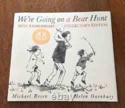 ROSEN MICHAEL OXENBURY HELEN / WE'RE GOING ON BEAR HUNT 30th Signed 1st ed 2019 ROSEN MICHAEL OXENBURY HELEN / WE'RE GOING ON BEAR HUNT 30th Signed 1st ed 2019