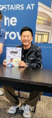 ROY CHOI SIGNED PERSONALIZED The Choi of Cooking 1st Edition Hardcover PSA LOA