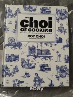 ROY CHOI SIGNED PERSONALIZED The Choi of Cooking 1st Edition Hardcover PSA LOA