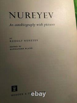 RUDOLF NUREYEV AUTOBIOGRAPHY With Pictures. PRINT-SIGNED 1st Edition. RARE