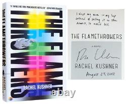 Rachel KUSHNER / The Flamethrowers Signed 1st Edition 2013