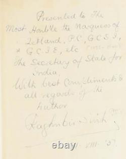 Raghubir SINH / Indian States and the New Regime Signed 1st Edition