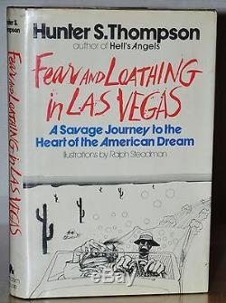 Ralph Steadman Org Signed Drawingfear And Loathing In Las Vegashunter Thompson