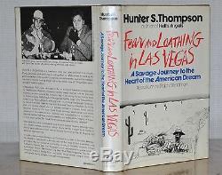 Ralph Steadman Org Signed Drawingfear And Loathing In Las Vegashunter Thompson