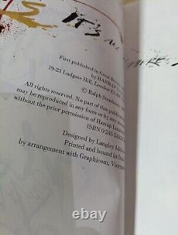 Ralph Steadman SCAR STRANGLED BANGER 1st edition Signed By Ralph Steadman RARE