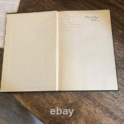 Randall JARRELL / LOSSES 1st Edition 1948 SIGNED BY Alfred Kazin in 1948