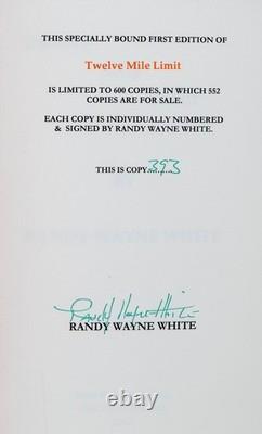 Randy Wayne White / Twelve Mile Limit A Doc Ford Limited Edition Signed 1st 2002