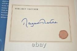 Rare Signed By Mrs Thatcher Iain Dale Memories of Maggie 1st Edition 2000