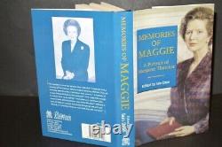 Rare Signed By Mrs Thatcher Iain Dale Memories of Maggie 1st Edition 2000