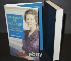 Rare Signed By Mrs Thatcher Iain Dale Memories of Maggie 1st Edition 2000